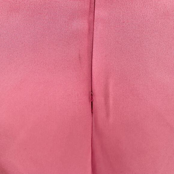 Tom And Linda Platt Vintage Barbie Pink CInched Chest V Neck Sheath Dress 10 - Picture 10 of 10